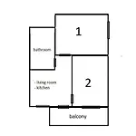 Rosa 1 Apartment